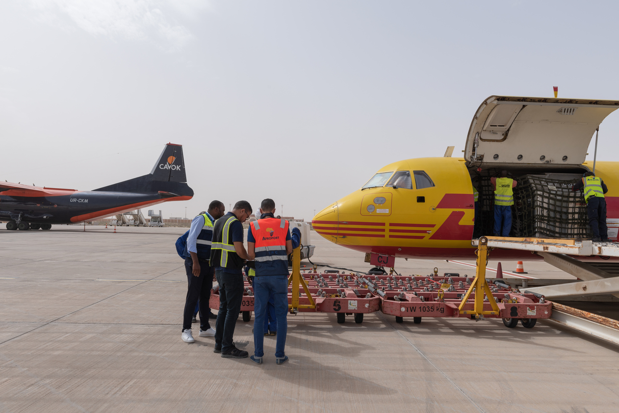 Cargo and freight operations at Nouakchott - Oumtounsy International Airport — photo 9